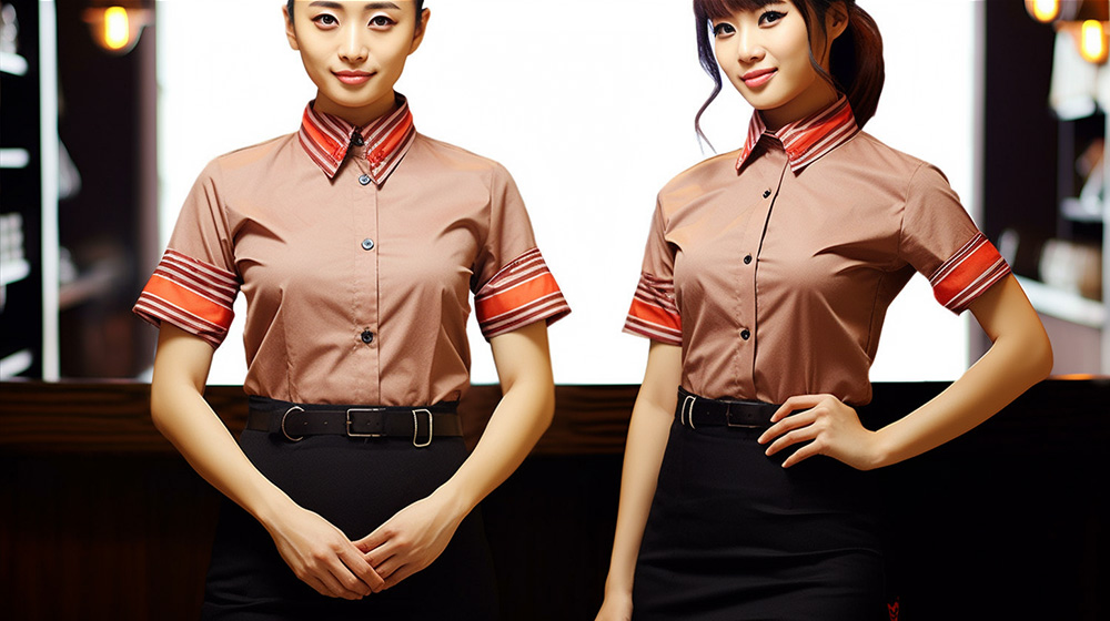 连锁饭店服装